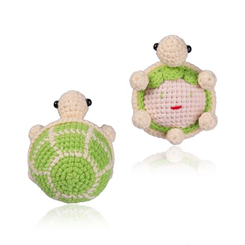 LAIDANLA Mini positive Häkelschildkröte, emotionale inspirierende Unterstützung, Tiere, niedlich, handgefertigt, Strickpuppe, Geburtstag, Urlaub, Abschlussfeier, Geschenke für Frauen, Männer LAIDANLA Mini positive Häkelschildkröte, emotionale inspirierende Unterstützung, Tiere, niedlich, handgefertigt, Strickpuppe, Geburtstag, Urlaub, Abschlussfeier, Geschenke für Frauen, Männer von LAIDANLA