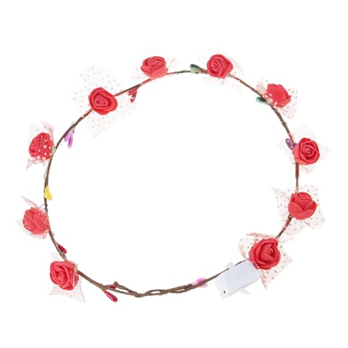 10 Stück schimmernde Blumen-Haarbänder, elegante LED-Blumen-Kopfschmuck, Dekoration für Partygänger und Event-Enthusiasten, Musikfestival-Haarbänder 10 Stück schimmernde Blumen-Haarbänder, elegante LED-Blumen-Kopfschmuck, Dekoration für Partygänger und Event-Enthusiasten, Musikfestival-Haarbänder von LAIOUSN