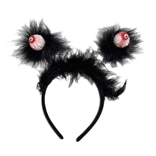 Halloween-Eyeball-Haarband für Festival, gruseliges Stirnband, Cosplay, Kopfbedeckung, Kostüm, Kopfschmuck, Maskeraden, Haar-Accessoire, Party-Zubehör Halloween-Eyeball-Haarband für Festival, gruseliges Stirnband, Cosplay, Kopfbedeckung, Kostüm, Kopfschmuck, Maskeraden, Haar-Accessoire, Party-Zubehör von LAIOUSN
