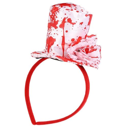Hexenkappen-Haarband für Erwachsene, blutiger Zaubererhut, Haarband, alle Altersgruppen, Cosplay, Kostüm, Halloween, Party, Requisiten, Kopfbedeckung, Halloween, Hexenhut, Stirnband Hexenkappen-Haarband für Erwachsene, blutiger Zaubererhut, Haarband, alle Altersgruppen, Cosplay, Kostüm, Halloween, Party, Requisiten, Kopfbedeckung, Halloween, Hexenhut, Stirnband von LAIOUSN