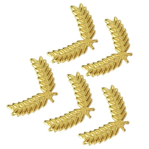 LAIOUSN Anstecknadel für Fluggesellschaften, Weizenabzeichen, Thema, Event, Verkleidungen, Requisiten, Hut, Zubehör, Embleme, Flugzeug-Crews, Uniform-Abzeichen, 5 Stück LAIOUSN Anstecknadel für Fluggesellschaften, Weizenabzeichen, Thema, Event, Verkleidungen, Requisiten, Hut, Zubehör, Embleme, Flugzeug-Crews, Uniform-Abzeichen, 5 Stück von LAIOUSN