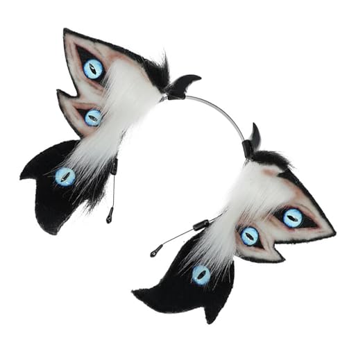 LAIOUSN Bequemes Tierohr-Stirnband, Haarschmuck für Partys, Halloween, Rollenspiele, weiche Kopfbedeckungen, Zubehör für Mädchen, Haar-Accessoire von LAIOUSN