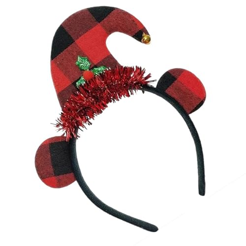 LAIOUSN Geweih-Hut, Stirnband, Party-Kostüm, Schleife, Karaoke, Punk, Foto-Requisiten, coole Schleife, Haarreif, Nachtclub, Weihnachten, Stirnbänder für Mädchen von LAIOUSN