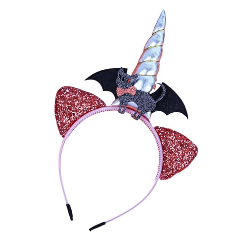 LAIOUSN Horn, modischer Kopfreifen, festliches Haarschmuck, vielseitiges Styling-Werkzeug für Kinder und Erwachsene, Foto-Requisiten, Halloween-Haarschmuck für Frauen LAIOUSN Horn, modischer Kopfreifen, festliches Haarschmuck, vielseitiges Styling-Werkzeug für Kinder und Erwachsene, Foto-Requisiten, Halloween-Haarschmuck für Frauen von LAIOUSN