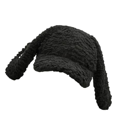 LAIOUSN Modischer Lop-Ohr-Hut für Damen, Plüsch, Hasenohren, Baseballmütze, Cosplay, Kostüm, Outdoor, Wandern, winddicht, Kopfbedeckung, Party-Zubehör LAIOUSN Modischer Lop-Ohr-Hut für Damen, Plüsch, Hasenohren, Baseballmütze, Cosplay, Kostüm, Outdoor, Wandern, winddicht, Kopfbedeckung, Party-Zubehör von LAIOUSN