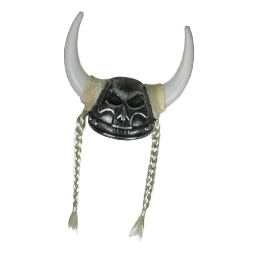 LAIOUSN Piratenhut mit Zöpfen, bronzefarben, römische Helme, für Halloween-Partys und Rollenspiel-Enthusiasten, Piratenhelme LAIOUSN Piratenhut mit Zöpfen, bronzefarben, römische Helme, für Halloween-Partys und Rollenspiel-Enthusiasten, Piratenhelme von LAIOUSN