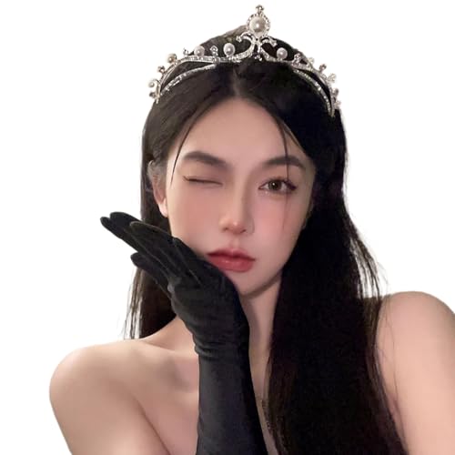 LAIOUSN Wunderschön gestaltete Prinzessinnenkronen mit verstellbarer Kopfbedeckung für Modeliebhaber bei Geburtstagen, Hochzeiten oder Cosplay-Veranstaltungen, Hochzeitskronen LAIOUSN Wunderschön gestaltete Prinzessinnenkronen mit verstellbarer Kopfbedeckung für Modeliebhaber bei Geburtstagen, Hochzeiten oder Cosplay-Veranstaltungen, Hochzeitskronen von LAIOUSN