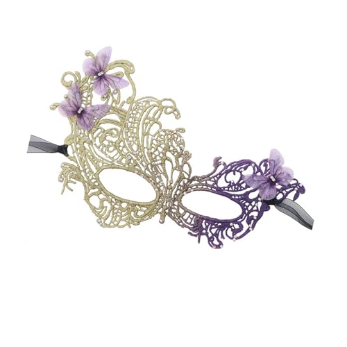Modische Schmetterlingsform, Karneval, für Cosplays, Events und Festivals und Maskeraden, Kostüme, Spitzenauge Modische Schmetterlingsform, Karneval, für Cosplays, Events und Festivals und Maskeraden, Kostüme, Spitzenauge von LAIOUSN