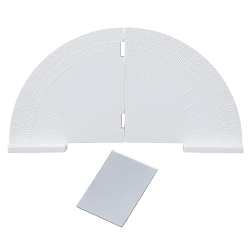 Optisches Experiment, zusammenklappbarer Halbkreis-Winkelmesser, Kinder, Physik-Spielzeug, Physik, Optik, Lehrwerkzeug, Schulbedarf, zusammenklappbar, halbrund, Winkelmesser, Flugzeug, Reflexion Optisches Experiment, zusammenklappbarer Halbkreis-Winkelmesser, Kinder, Physik-Spielzeug, Physik, Optik, Lehrwerkzeug, Schulbedarf, zusammenklappbar, halbrund, Winkelmesser, Flugzeug, Reflexion von LAIOUSN