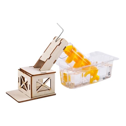 Wasserrad-Lehrhilfe, traditionelles Miniatur-Wissenschafts-Spielzeug, Experimentier-Kits, lustige Lehrhilfe, Experimentier-Stielspielzeug für Klassenzimmer, Heimgebrauch von LAIOUSN
