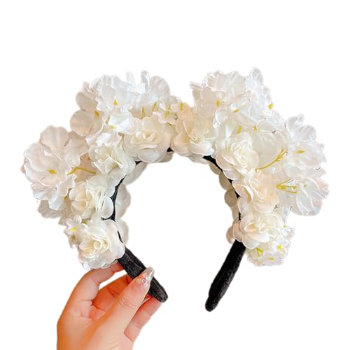 Wunderschönes, handgefertigtes Blumen-Haarband, chinesische traditionelle Blumen-Haarschmuck, geeignet für traditionelle chinesische Kleider Wunderschönes, handgefertigtes Blumen-Haarband, chinesische traditionelle Blumen-Haarschmuck, geeignet für traditionelle chinesische Kleider von LAIOUSN