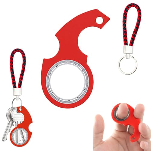 LAJUP Dekompressions-Schlüsselanhänger, Drehendes Ringspielzeug, Drehbarer Schlüsselring, EIN Kleines Spielzeug Für Teenager Zum Stressabbau LAJUP Dekompressions-Schlüsselanhänger, Drehendes Ringspielzeug, Drehbarer Schlüsselring, EIN Kleines Spielzeug Für Teenager Zum Stressabbau von LAJUP