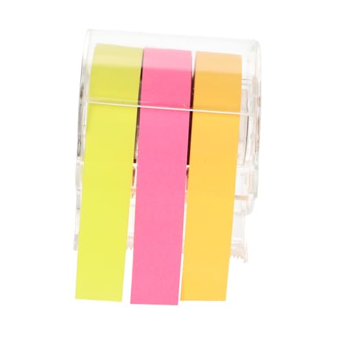 LALADEFIEE - Dauerhafte Memo-Aufkleber Aus Abs-Papier 3 Rollen Spender für Büro Zuhause Schule LALADEFIEE - Dauerhafte Memo-Aufkleber Aus Abs-Papier 3 Rollen Spender für Büro Zuhause Schule von LALADEFIEE