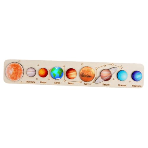 LALADEFIEE 1 Satz Planeten -Puzzlespielzeug für das Sonnensystem Bildungsrätsel Kognitives Spiel des Holz Sonnensystems Planetenmodell des Sonnensystems hölzern LALADEFIEE 1 Satz Planeten -Puzzlespielzeug für das Sonnensystem Bildungsrätsel Kognitives Spiel des Holz Sonnensystems Planetenmodell des Sonnensystems hölzern von LALADEFIEE