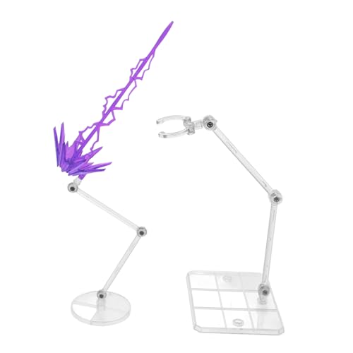 LALADEFIEE 1 Set Action-figurenständer Mit Effekt-präsentationsständer Für Anime-Modelle Und Puppen, Tabletop-Action-Figuren-präsentationsständer, Kunststoff-präsentationsständer Mit Effekt LALADEFIEE 1 Set Action-figurenständer Mit Effekt-präsentationsständer Für Anime-Modelle Und Puppen, Tabletop-Action-Figuren-präsentationsständer, Kunststoff-präsentationsständer Mit Effekt von LALADEFIEE