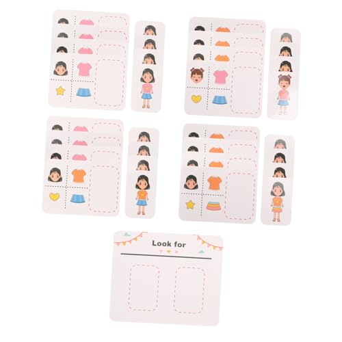 LALADEFIEE 1 Set Beobachtung Fähigkeiten Spiel Passende Spiele Für Kinder Reverse Logische Denken Karte Vorschule Pädagogisches Spielzeug LALADEFIEE 1 Set Beobachtung Fähigkeiten Spiel Passende Spiele Für Kinder Reverse Logische Denken Karte Vorschule Pädagogisches Spielzeug von LALADEFIEE