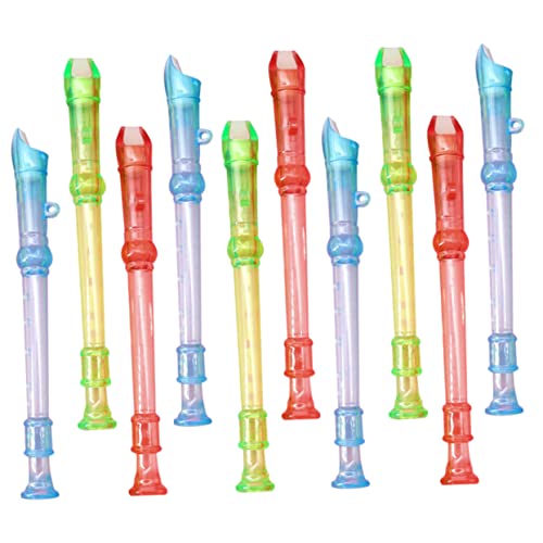 LALADEFIEE 10 Stück Klarinette Anfänger Mini Blasinstrumente Transparent Übungsinstrument für Junge Mädchen Zufällige Farbe LALADEFIEE 10 Stück Klarinette Anfänger Mini Blasinstrumente Transparent Übungsinstrument für Junge Mädchen Zufällige Farbe von LALADEFIEE