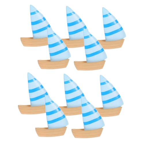LALADEFIEE 10Stücke Miniatur Segelboot Dekoration Teiliges Mediterranes Boot Ornament für Garten Teich und Innendekoration Leicht und Vielseitig Einsetzbar für Strand Deko LALADEFIEE 10Stücke Miniatur Segelboot Dekoration Teiliges Mediterranes Boot Ornament für Garten Teich und Innendekoration Leicht und Vielseitig Einsetzbar für Strand Deko von LALADEFIEE