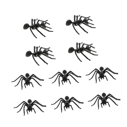 LALADEFIEE 10Stücke Plastikspielzeug Gefälschte Schwarze Ameisen Realistische Simulation Ameisen für Partydekoration Halloween und Aprilscherze Langlebig und Robust LALADEFIEE 10Stücke Plastikspielzeug Gefälschte Schwarze Ameisen Realistische Simulation Ameisen für Partydekoration Halloween und Aprilscherze Langlebig und Robust von LALADEFIEE