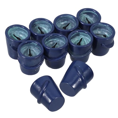 LALADEFIEE 10pcs Miniatur Bucket Model Mini Eimer Dekoration Puppenhaus Eimer Orament Für Handwerk Puppenhaus Mini -Szene Dekorpuppenhaus Accessoires LALADEFIEE 10pcs Miniatur Bucket Model Mini Eimer Dekoration Puppenhaus Eimer Orament Für Handwerk Puppenhaus Mini -Szene Dekorpuppenhaus Accessoires von LALADEFIEE