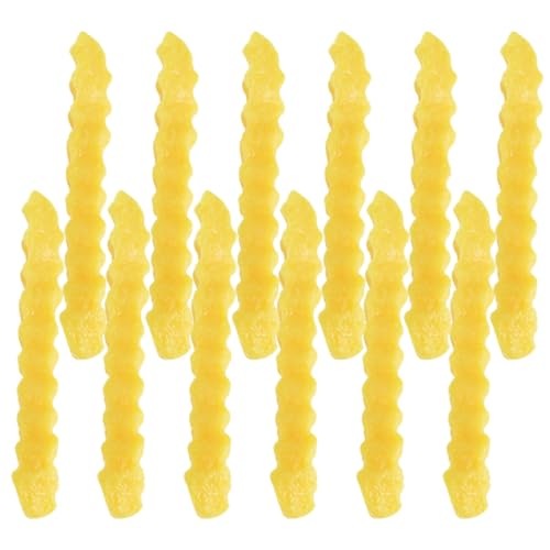 LALADEFIEE 12 Stück Simulation Pommes Frites Lebensnahe PVC Modelle für Party Dekoration Restaurant und Küchen Fotorequisiten für Unvergessliche Erinnerungen LALADEFIEE 12 Stück Simulation Pommes Frites Lebensnahe PVC Modelle für Party Dekoration Restaurant und Küchen Fotorequisiten für Unvergessliche Erinnerungen von LALADEFIEE