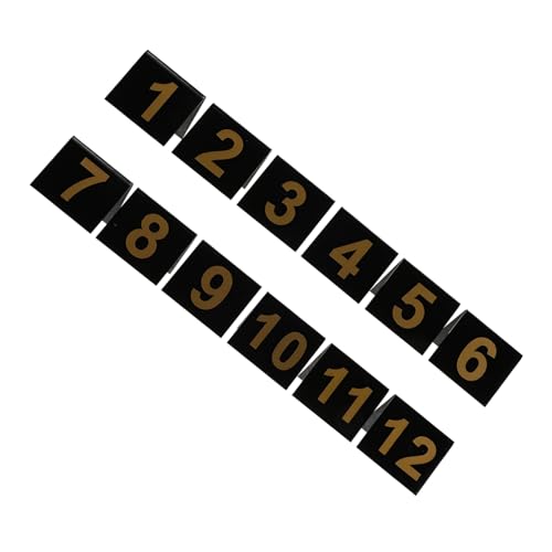 LALADEFIEE 12 Stück Verbrechensnummernmarkierungen, Tatortmarkierungen, Zahlenzelte, Schilder, Halloween-detektiv-partyzubehör Für Hinweisspiel-themendekorationen LALADEFIEE 12 Stück Verbrechensnummernmarkierungen, Tatortmarkierungen, Zahlenzelte, Schilder, Halloween-detektiv-partyzubehör Für Hinweisspiel-themendekorationen von LALADEFIEE