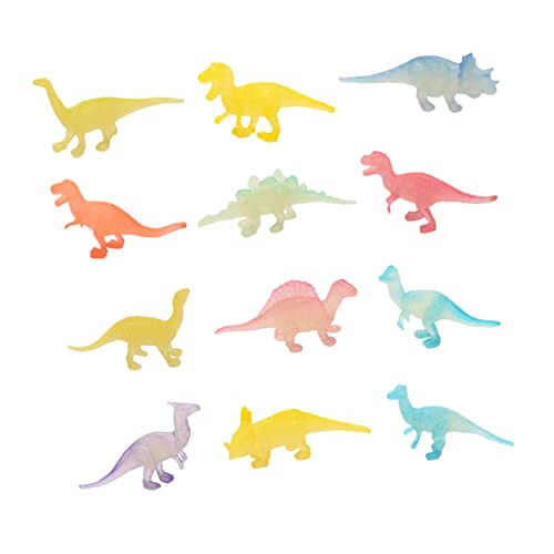 LALADEFIEE 12Stücke Leuchtende Dinosaurier Spielzeuge aus Süße Dino Figuren für Dinosaurier Themenpartys und Tägliches und Tragbar LALADEFIEE 12Stücke Leuchtende Dinosaurier Spielzeuge aus Süße Dino Figuren für Dinosaurier Themenpartys und Tägliches und Tragbar von LALADEFIEE