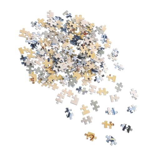 LALADEFIEE 150Stücke Teiliges Mini Puzzle mit Berühmtem Gemälde Kreatives Bildungsrätsel in Reagenzglas für Erwachsene Pädagogisches zur Stressreduktion von LALADEFIEE