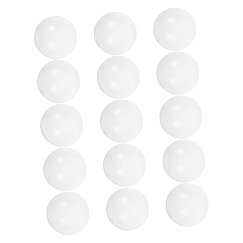 LALADEFIEE Mini-tischfußballbälle 32 Mm Weiße Glatte Oberfläche Tischfußballtisch-zubehör Ersatzbälle Für Heimgebrauch von LALADEFIEE