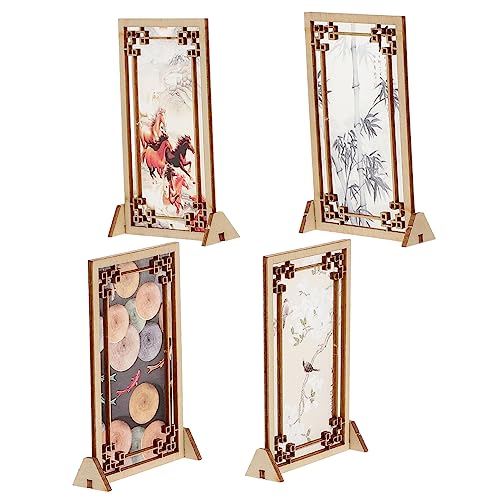 LALADEFIEE 1Satz Dekorativer Bildschirm im Chinesischen Stil Teiliges für Puppenhaus und Mikrolandschaft Schlafzimmer Accessoires DIY Bastelset für Kreative Dekoration LALADEFIEE 1Satz Dekorativer Bildschirm im Chinesischen Stil Teiliges für Puppenhaus und Mikrolandschaft Schlafzimmer Accessoires DIY Bastelset für Kreative Dekoration von LALADEFIEE