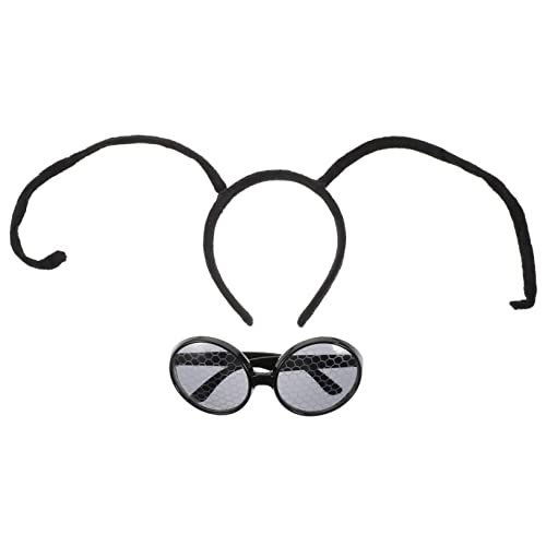 LALADEFIEE 1Satz Insekten Antenne Haarband Witzige Cosplay Brille für Geburtstagsfeiern Karneval und Maskerade Kreatives Kostümzubehör für Erwachsene LALADEFIEE 1Satz Insekten Antenne Haarband Witzige Cosplay Brille für Geburtstagsfeiern Karneval und Maskerade Kreatives Kostümzubehör für Erwachsene von LALADEFIEE