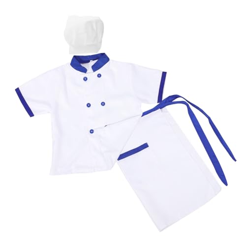 LALADEFIEE 1Satz Kochkostüm für Junge Mädchen Chef Outfit mit Schürze und Kochmütze Atemberaubendes Cosplay für Kreative Rollenspiele und Pflegeleicht für Kleine LALADEFIEE 1Satz Kochkostüm für Junge Mädchen Chef Outfit mit Schürze und Kochmütze Atemberaubendes Cosplay für Kreative Rollenspiele und Pflegeleicht für Kleine von LALADEFIEE