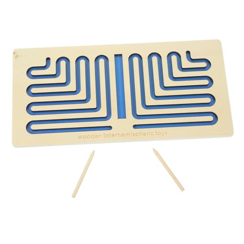LALADEFIEE 1Satz Labyrinthspielzeug für Interhemisphärisches Training Hand Auge Koordination und Logischem für Frühkindliche Bildung und Kreative LALADEFIEE 1Satz Labyrinthspielzeug für Interhemisphärisches Training Hand Auge Koordination und Logischem für Frühkindliche Bildung und Kreative von LALADEFIEE