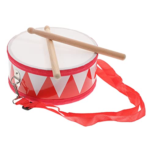 LALADEFIEE 1Satz Snare Trommel für Doppelseitige Musikspielzeug Trommel Bildungsinstrument für Kleinkinder Sicheres und Langlebiges Percussion für Vorschulunterricht LALADEFIEE 1Satz Snare Trommel für Doppelseitige Musikspielzeug Trommel Bildungsinstrument für Kleinkinder Sicheres und Langlebiges Percussion für Vorschulunterricht von LALADEFIEE