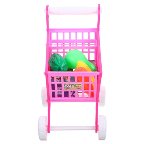 LALADEFIEE 1Stück Mini Einkaufswagenspielzeug für Simulierter Einkaufswagen aus Leicht zu Schieben Robust und Sicher mit Zufälligen Gemüse Design für Rollenspiele LALADEFIEE 1Stück Mini Einkaufswagenspielzeug für Simulierter Einkaufswagen aus Leicht zu Schieben Robust und Sicher mit Zufälligen Gemüse Design für Rollenspiele von LALADEFIEE