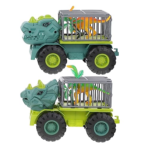 LALADEFIEE 2 Sätze Dinosaurier Auto mit Pull Back Funktion Hautfreundliches Material Fördert Kreativität und Greifübungen Robustes Ingenieurspielzeug für Jungen und Mädchen Zufällige Farbe LALADEFIEE 2 Sätze Dinosaurier Auto mit Pull Back Funktion Hautfreundliches Material Fördert Kreativität und Greifübungen Robustes Ingenieurspielzeug für Jungen und Mädchen Zufällige Farbe von LALADEFIEE