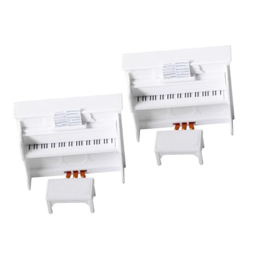 LALADEFIEE 2 Sätze Miniatur Möbel Hausdekor für Puppenhaus Szene Zubehör Tragbares Musik Requisit Kreatives LALADEFIEE 2 Sätze Miniatur Möbel Hausdekor für Puppenhaus Szene Zubehör Tragbares Musik Requisit Kreatives von LALADEFIEE