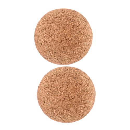LALADEFIEE 2 Stück Mini Tischfußballbälle aus Robustem Holz Ersatzbälle für Standard Tischkicker Langlebig und Leicht Austauschbar für Indoor Fußballspiel zu Hause und Büro von LALADEFIEE
