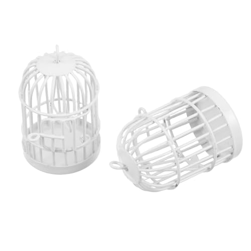 LALADEFIEE 2 Stück Miniatur Metall Vogelkäfig mit Tür Vintage Dekoration für Puppenhaus Vogelkäfige für Feengarten Stabiles Metall für DIY Projekte und Wohnkultur LALADEFIEE 2 Stück Miniatur Metall Vogelkäfig mit Tür Vintage Dekoration für Puppenhaus Vogelkäfige für Feengarten Stabiles Metall für DIY Projekte und Wohnkultur von LALADEFIEE