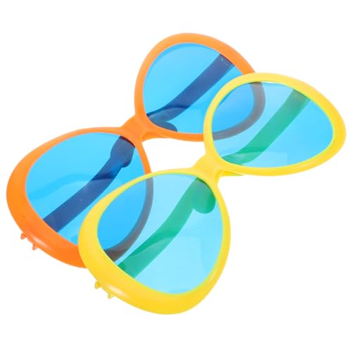 LALADEFIEE 2 Stück Hawaii-brillen Jumbo-sonnenbrillen Große Brillen Lustige Partybrillen Neuartige Plastikbrillen Für Kostümzubehör Cosplay-requisiten LALADEFIEE 2 Stück Hawaii-brillen Jumbo-sonnenbrillen Große Brillen Lustige Partybrillen Neuartige Plastikbrillen Für Kostümzubehör Cosplay-requisiten von LALADEFIEE