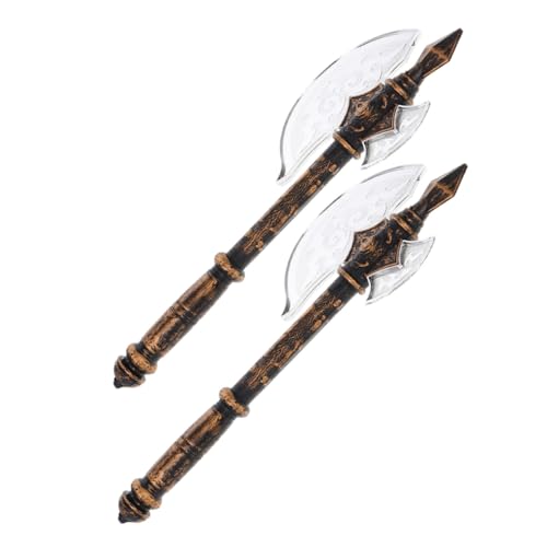 LALADEFIEE 2 Stück Teiliges Halloween Bühnenrequisiten Axt Cosplay Kostüm Zubehör Langlebig Detailreich für Halloween Partys Themenveranstaltungen Farbwahl Zufällig Zufällige LALADEFIEE 2 Stück Teiliges Halloween Bühnenrequisiten Axt Cosplay Kostüm Zubehör Langlebig Detailreich für Halloween Partys Themenveranstaltungen Farbwahl Zufällig Zufällige von LALADEFIEE