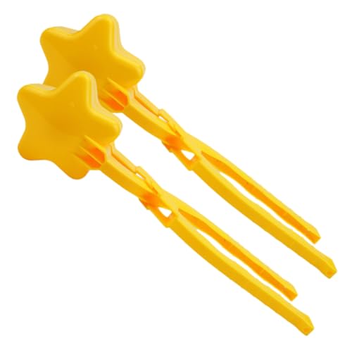 LALADEFIEE 2 Stück Teiliges Schneeclip formerset für Erwachsene Leichter Clip mit Fünfzackigem Stern Design Einfaches Formen von Schneebällen für Winterspiele und Outdoor aktivitäten von LALADEFIEE
