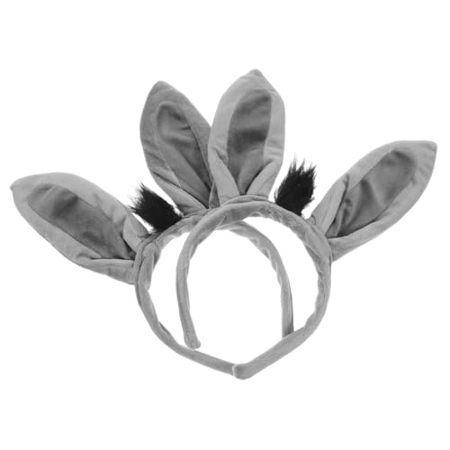 LALADEFIEE 2 Stück Tierohren Haarreifen Esel Motiv Superleichtes Komfortables Party Stirnband für Erwachsene Niedliches Cartoon Design für Kostüm Karneval und Fotosessions LALADEFIEE 2 Stück Tierohren Haarreifen Esel Motiv Superleichtes Komfortables Party Stirnband für Erwachsene Niedliches Cartoon Design für Kostüm Karneval und Fotosessions von LALADEFIEE