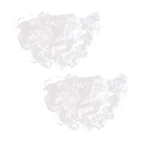 LALADEFIEE 2 Stück Weihnachtsbart, Weihnachts-Requisiten, Bart, Realistischer Bart, Weihnachtsbärte, Ornamente, Kostümbart, Weihnachtsmann-kostüm-zubehör, Gefälschter Bart Für Weihnachten LALADEFIEE 2 Stück Weihnachtsbart, Weihnachts-Requisiten, Bart, Realistischer Bart, Weihnachtsbärte, Ornamente, Kostümbart, Weihnachtsmann-kostüm-zubehör, Gefälschter Bart Für Weihnachten von LALADEFIEE