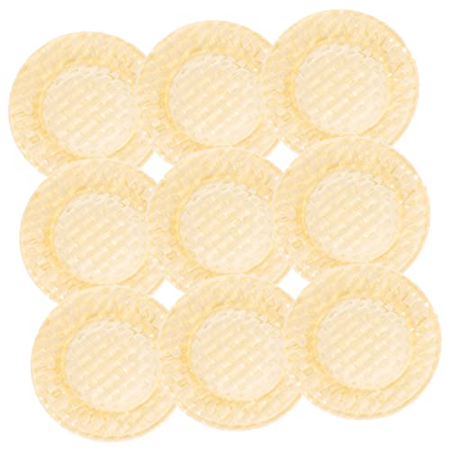 LALADEFIEE 20Stücke Mini Gewebte Papierhüte für Puppen DIY Bastelaccessoires Rustikal und Foto Requisiten und Schmuck für Kreative Projekte LALADEFIEE 20Stücke Mini Gewebte Papierhüte für Puppen DIY Bastelaccessoires Rustikal und Foto Requisiten und Schmuck für Kreative Projekte von LALADEFIEE