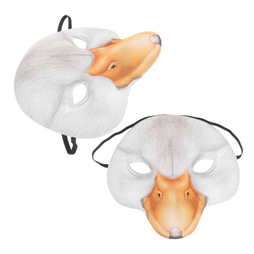 LALADEFIEE 2 stücke Ente Maske für Halloween Karneval Lustige EVA Halb-Gesicht Tier Maske für Erwachsene Party LALADEFIEE 2 stücke Ente Maske für Halloween Karneval Lustige EVA Halb-Gesicht Tier Maske für Erwachsene Party von LALADEFIEE