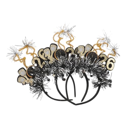 LALADEFIEE 3 Stück Kopfbedeckung Für Die Neujahrsparty Neue Stirnbänder Kopfbedeckung Für Die Silvesterparty Silvester Dekorationen Haarschmuck Für Das Neue Jahr Das Haustier Schwarz LALADEFIEE 3 Stück Kopfbedeckung Für Die Neujahrsparty Neue Stirnbänder Kopfbedeckung Für Die Silvesterparty Silvester Dekorationen Haarschmuck Für Das Neue Jahr Das Haustier Schwarz von LALADEFIEE