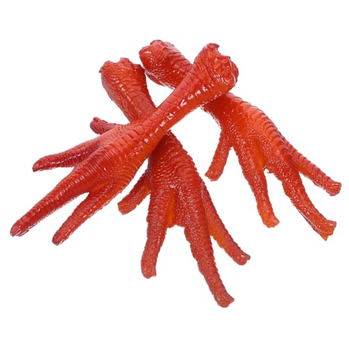 LALADEFIEE 3 Stücke Teiliges Realistische Hähnchenfüße Modell Täuschend Echte Fake Food Deko für Restaurant Events Hygienische Küchenaccessoires Vielseitige Fotografie Requisiten Dekorative von LALADEFIEE