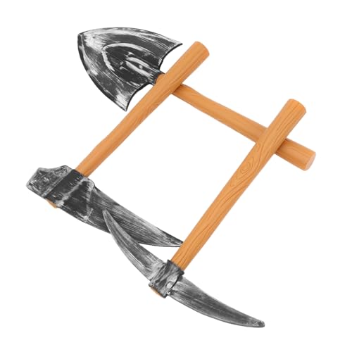 LALADEFIEE Realistisches Zwergen-gnomen-Schaufel-Set 3-teilig Für Die Halloween-karnevalsbühne Und Cosplay-Events LALADEFIEE Realistisches Zwergen-gnomen-Schaufel-Set 3-teilig Für Die Halloween-karnevalsbühne Und Cosplay-Events von LALADEFIEE