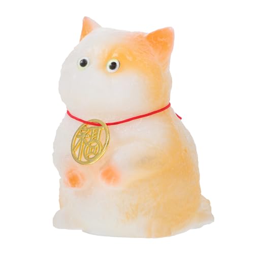 LALADEFIEE Quetschspielzeug Für Katzen 3D-Spielzeug Realistische Katze Kuscheltier Für Kinder von LALADEFIEE